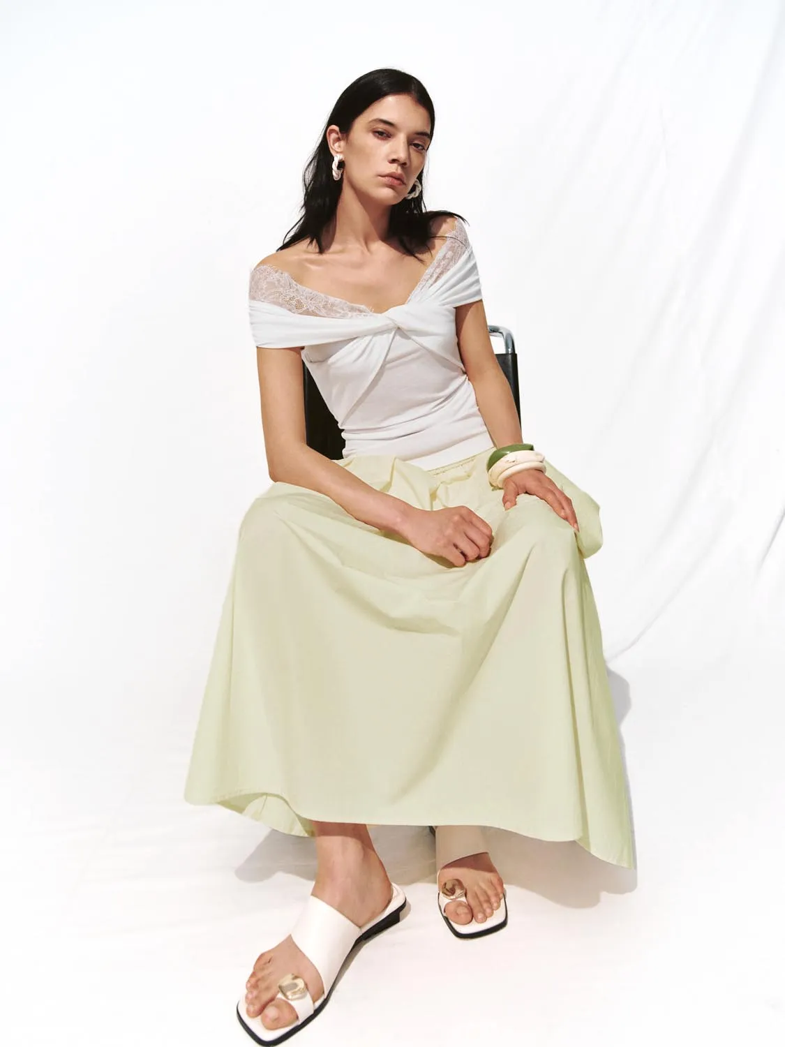 Off Shoulder Blouses sold by Urban Revivo product image thumbnail 5