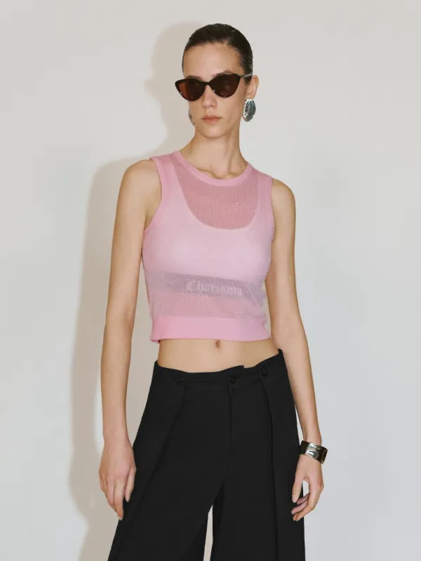 Sheer Knitted T-Shirts sold by Urban Revivo