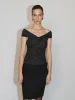 Off Shoulder Dotted Blouses sold by Urban Revivo