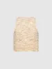Knitted Sleeveless T-Shirts sold by Urban Revivo