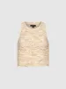 Knitted Sleeveless T-Shirts sold by Urban Revivo