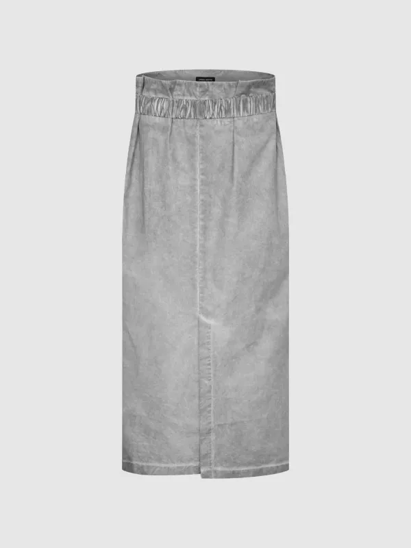 Elastic Straight Maxi Skirts sold by Urban Revivo