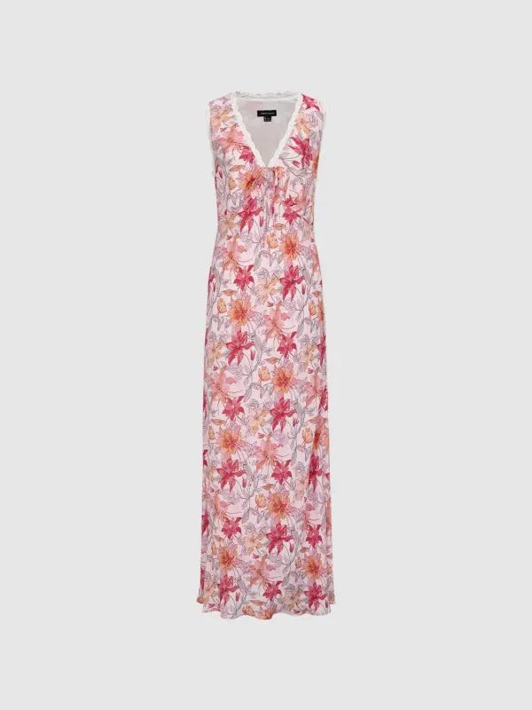 Floral Skinny-Fit Dresses sold by Urban Revivo