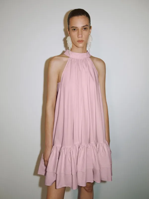 Ruffle Sleeveless Mini Dresses sold by Urban Revivo