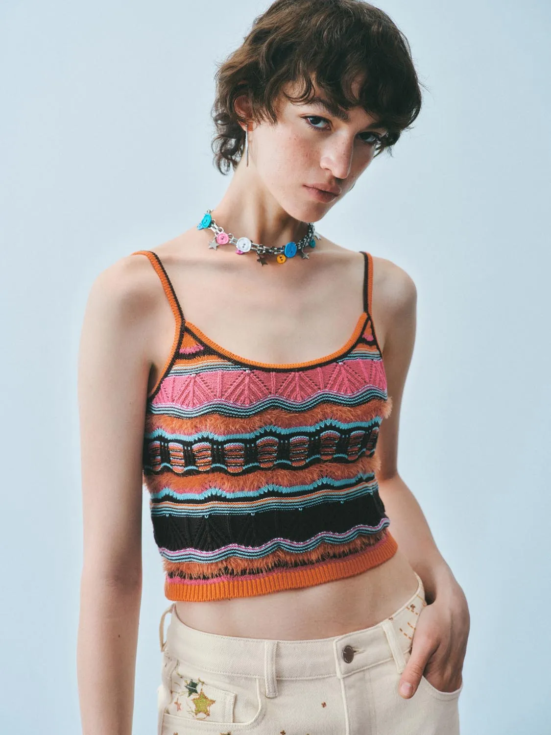 Knitted Cami Tops sold by Urban Revivo product image thumbnail 2