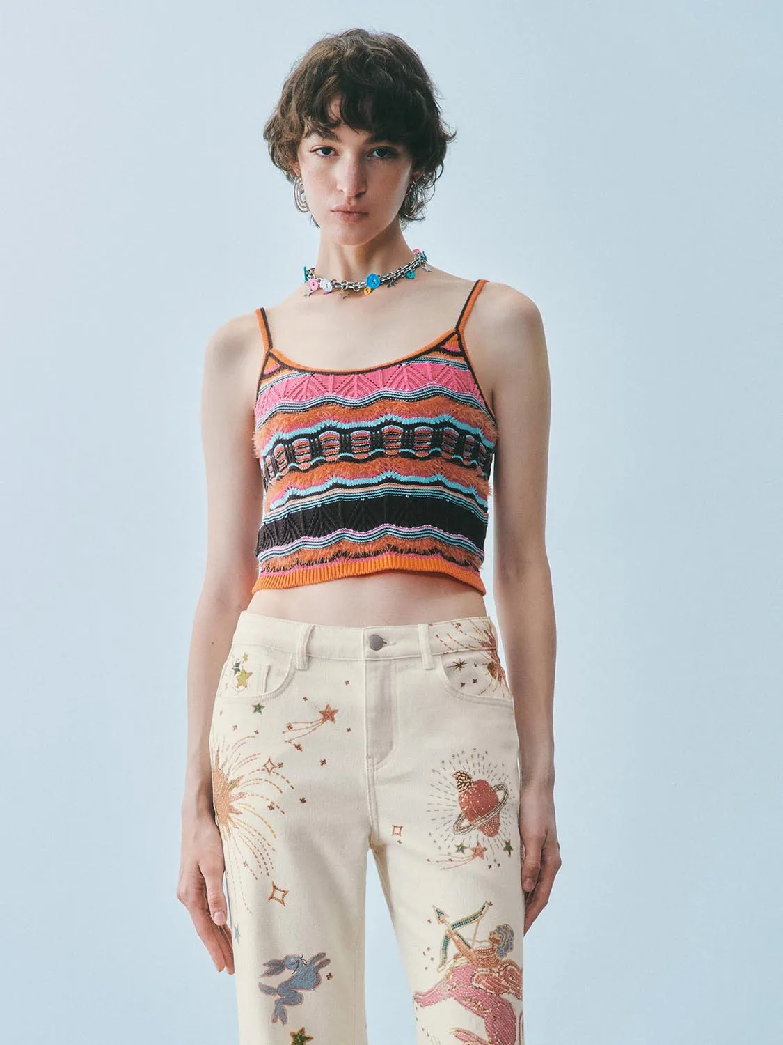 Knitted Cami Tops sold by Urban Revivo