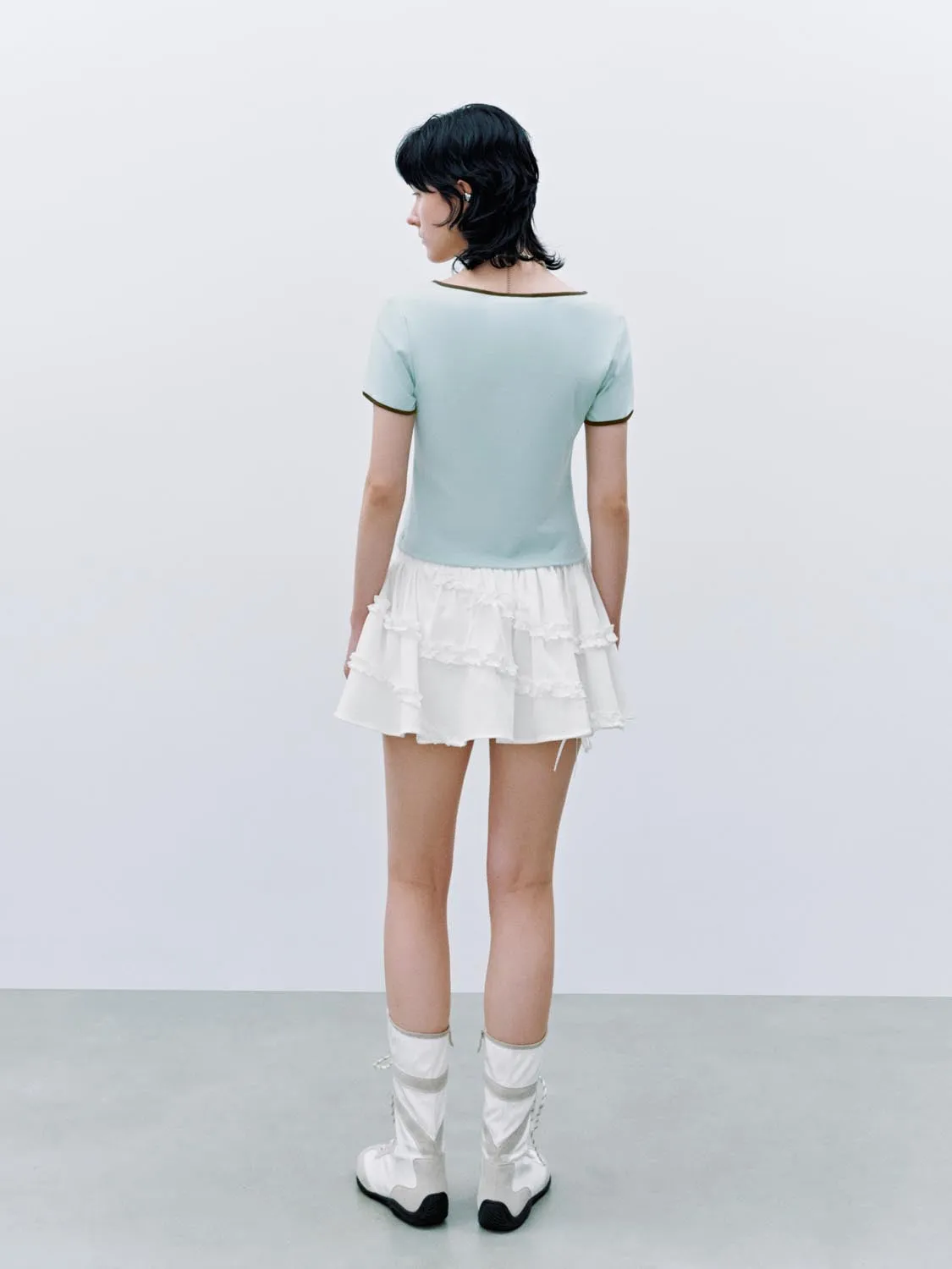 Denim Mini Skirts sold by Urban Revivo product image thumbnail 4