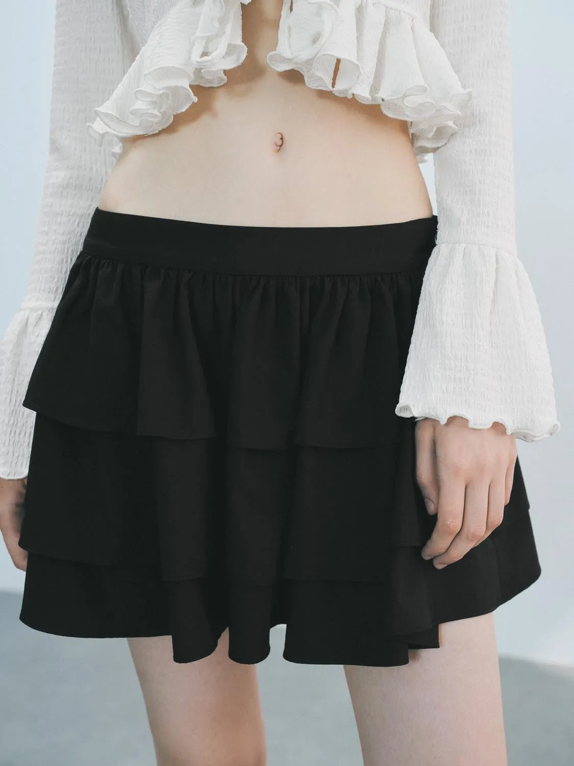 Tiered Mini Skirts sold by Urban Revivo product image thumbnail 5