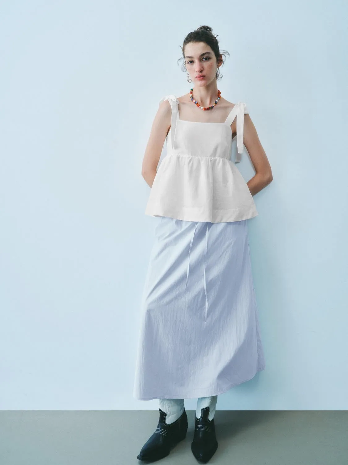 Sleeveless Overhead Blouses sold by Urban Revivo product image thumbnail 5