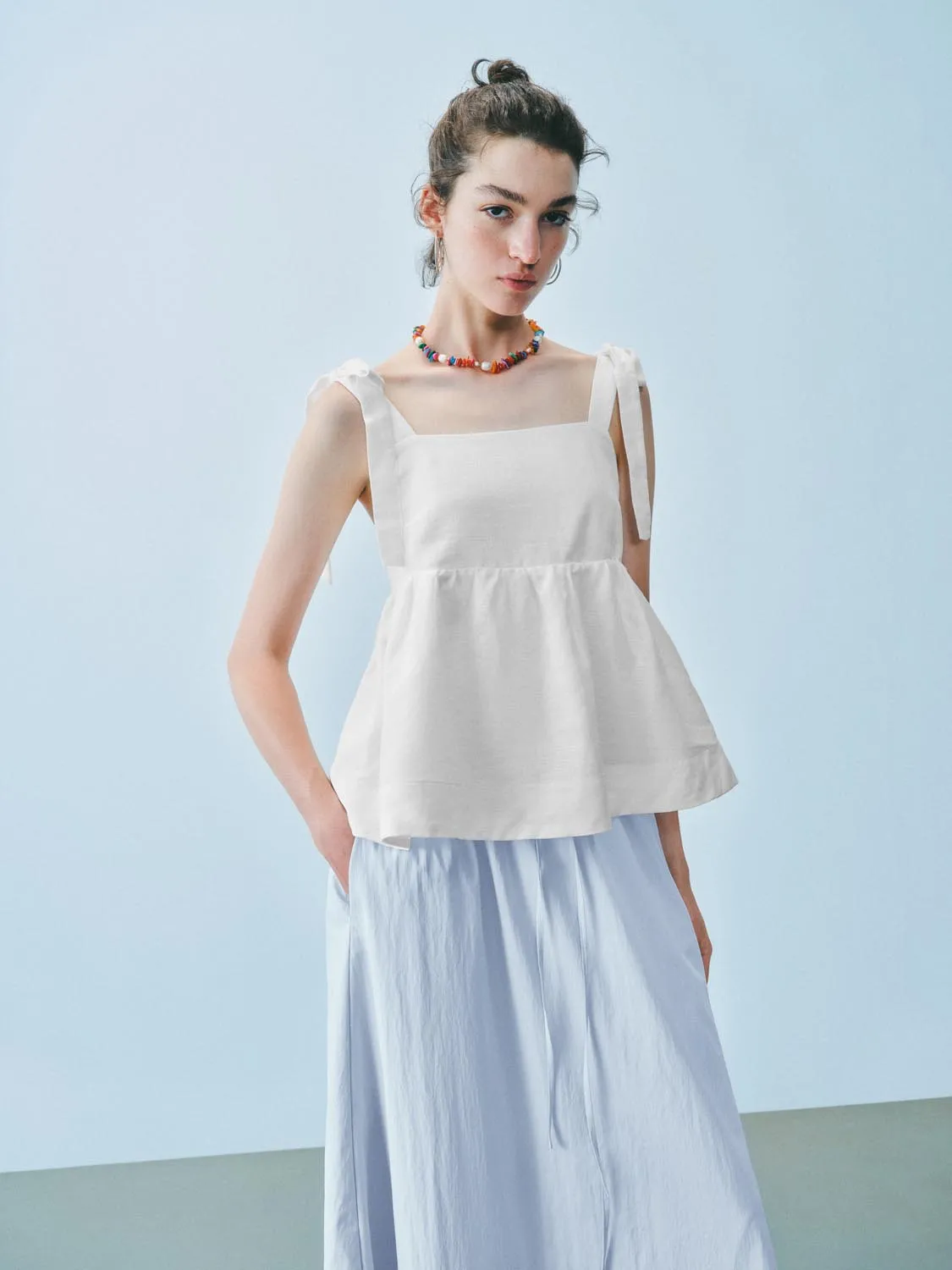Sleeveless Overhead Blouses sold by Urban Revivo product image thumbnail 4