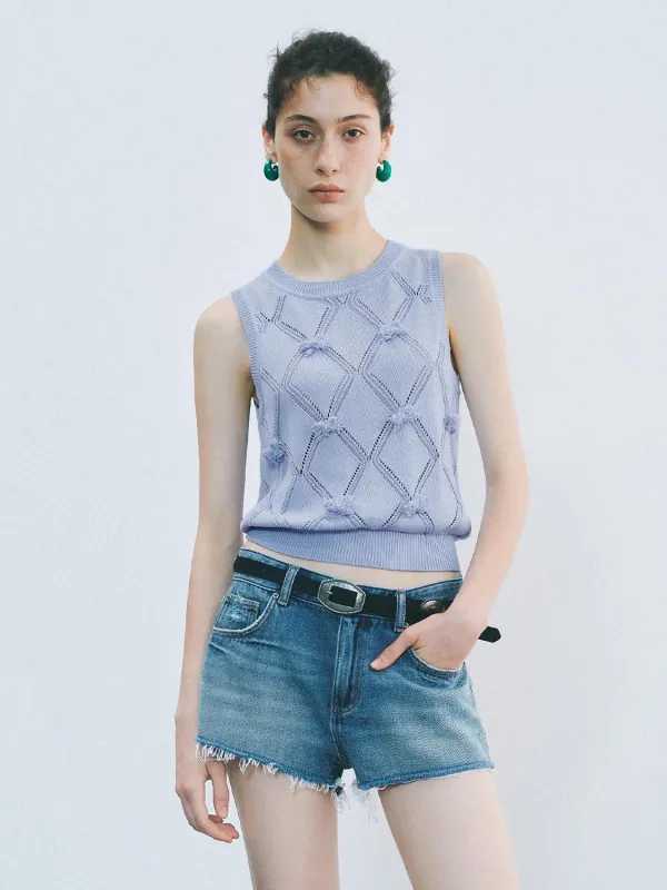 Knitted Sleeveless T-Shirts made by Urban Revivo