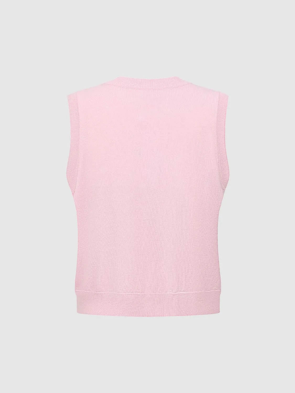 Knitted Sleeveless Cardigans sold by Urban Revivo product image thumbnail 4
