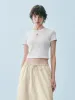 Cropped Short Sleeve T-Shirts sold by Urban Revivo