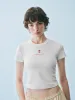 Cropped Short Sleeve T-Shirts sold by Urban Revivo