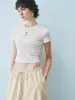 Cropped Short Sleeve T-Shirts sold by Urban Revivo