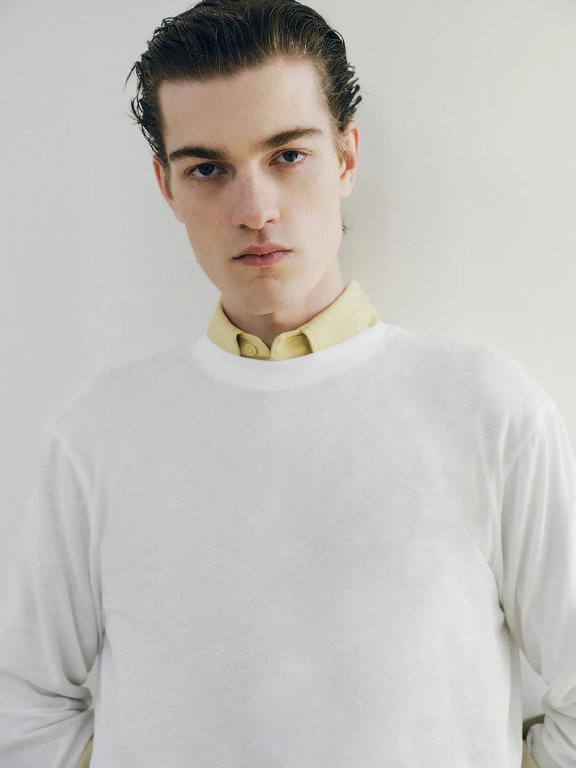 Crew Neck Long Sleeve T-Shirts sold by Urban Revivo product image thumbnail 5