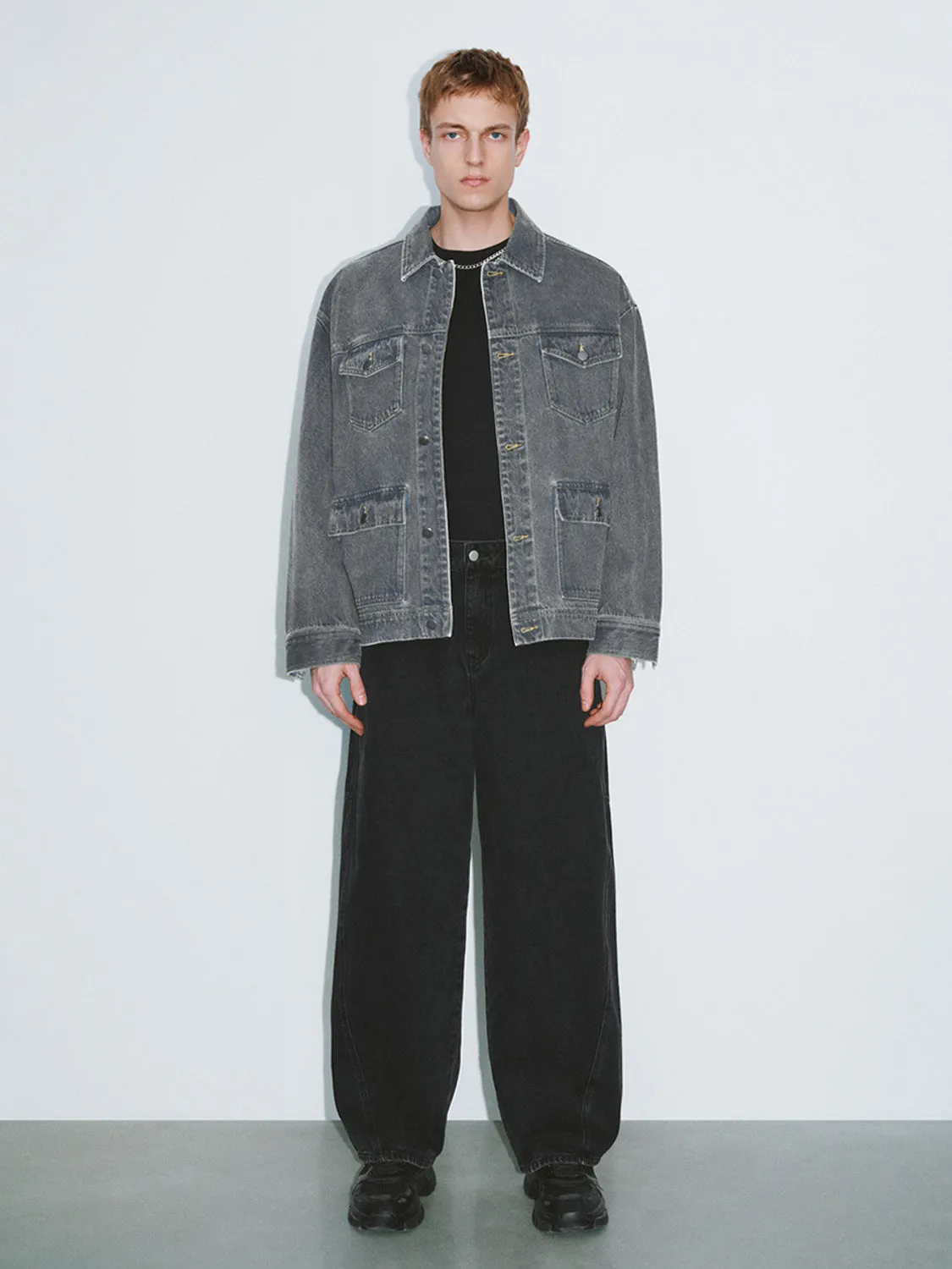 Denim Jackets sold by Urban Revivo product image thumbnail 4