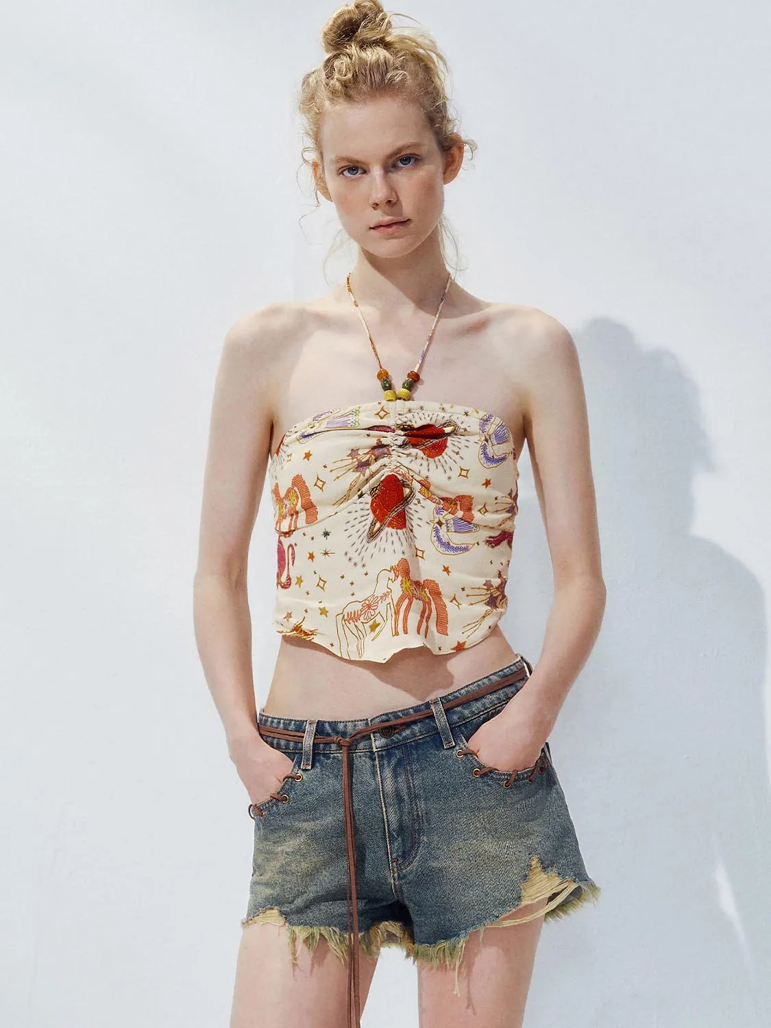 Halter Neck Bandeau sold by Urban Revivo