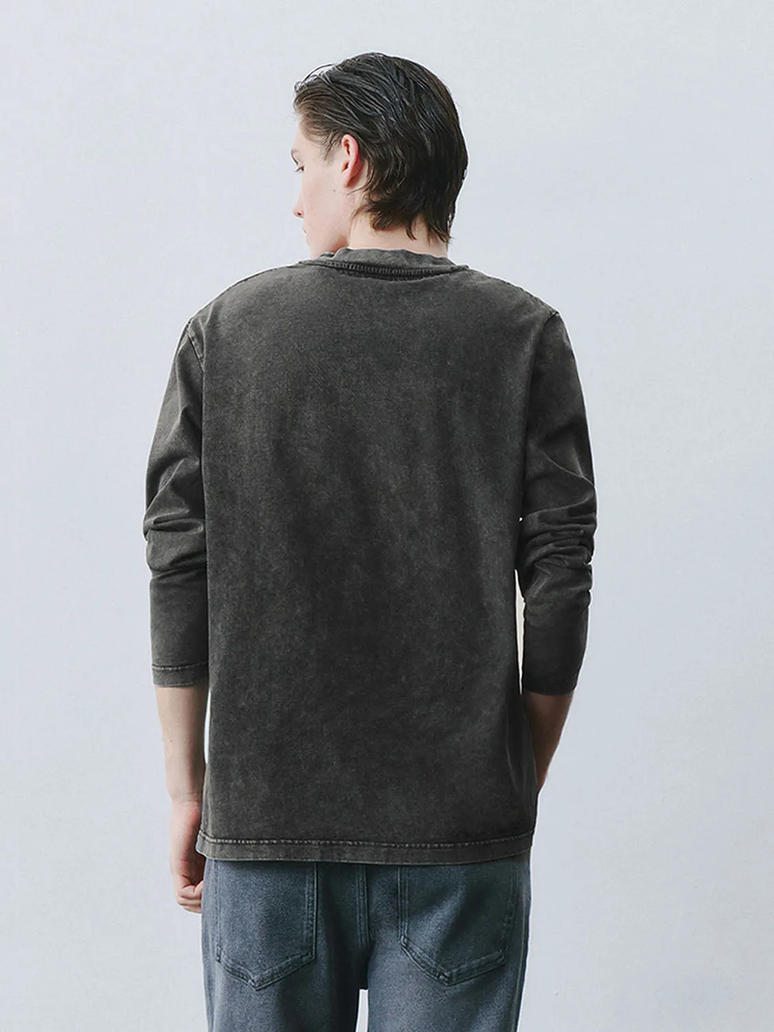 Long Sleeve T-Shirts sold by Urban Revivo product image thumbnail 2