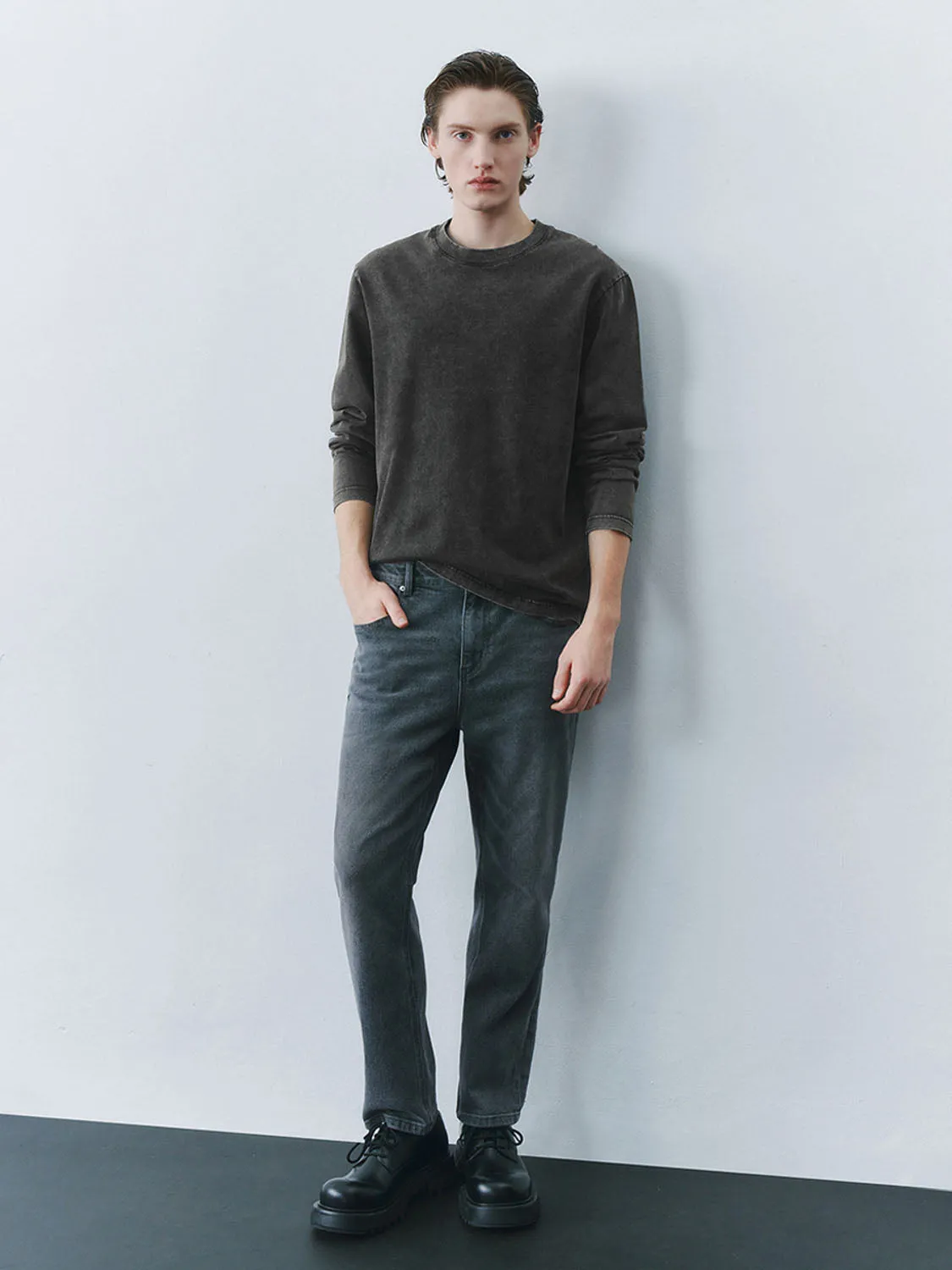 Long Sleeve T-Shirts sold by Urban Revivo product image thumbnail 4