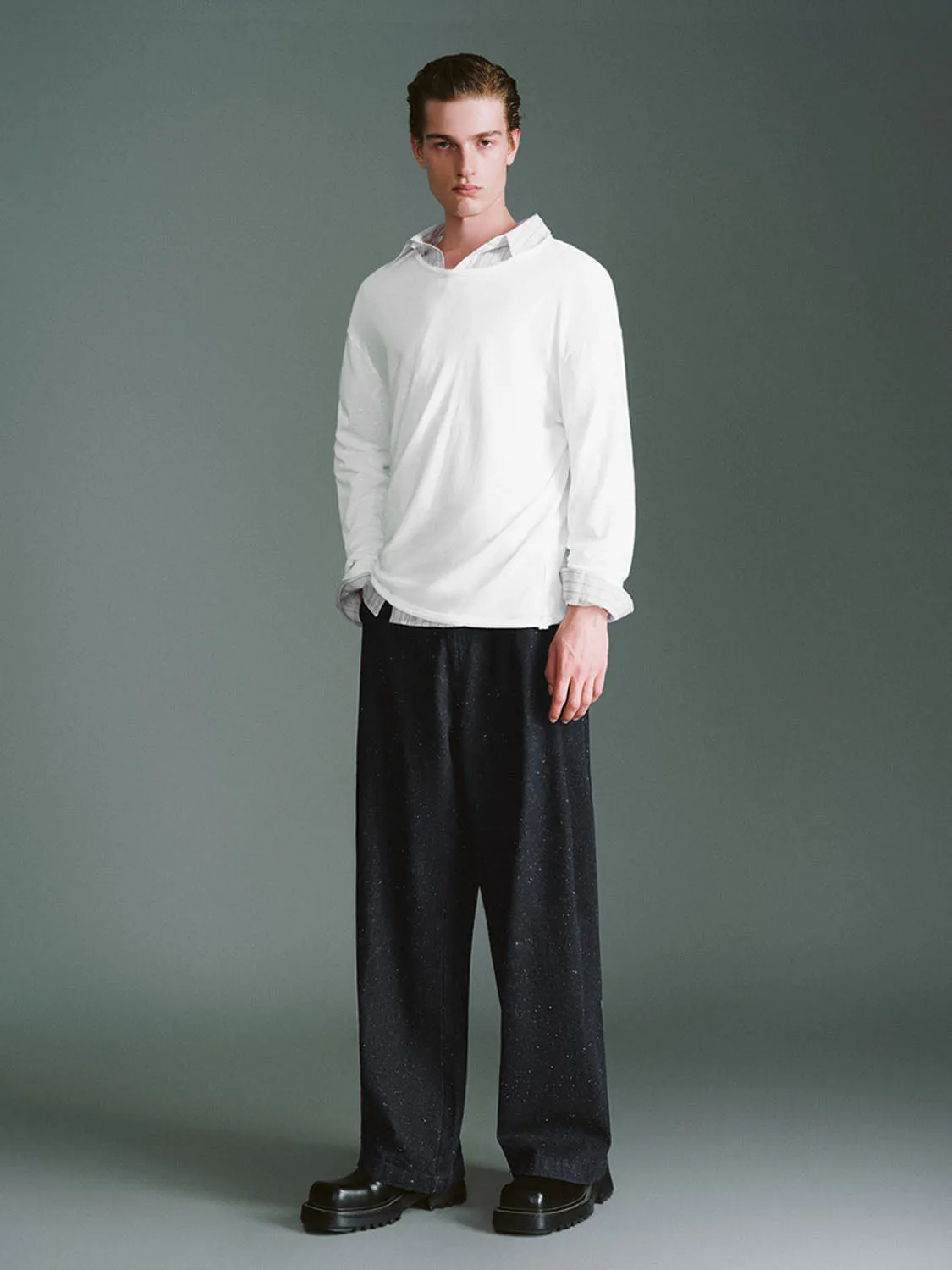 Long Sleeve T-Shirts sold by Urban Revivo product image thumbnail 4