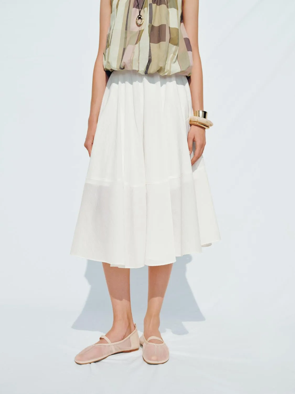 Maxi A-Line Skirts sold by Urban Revivo product image thumbnail 2