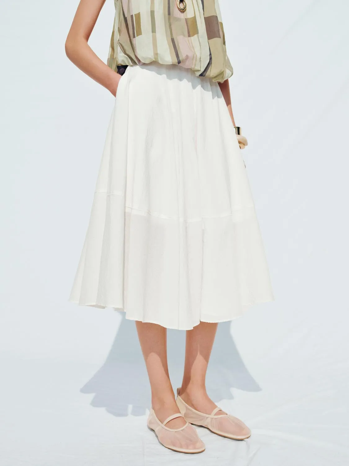 Maxi A-Line Skirts sold by Urban Revivo product image thumbnail 3