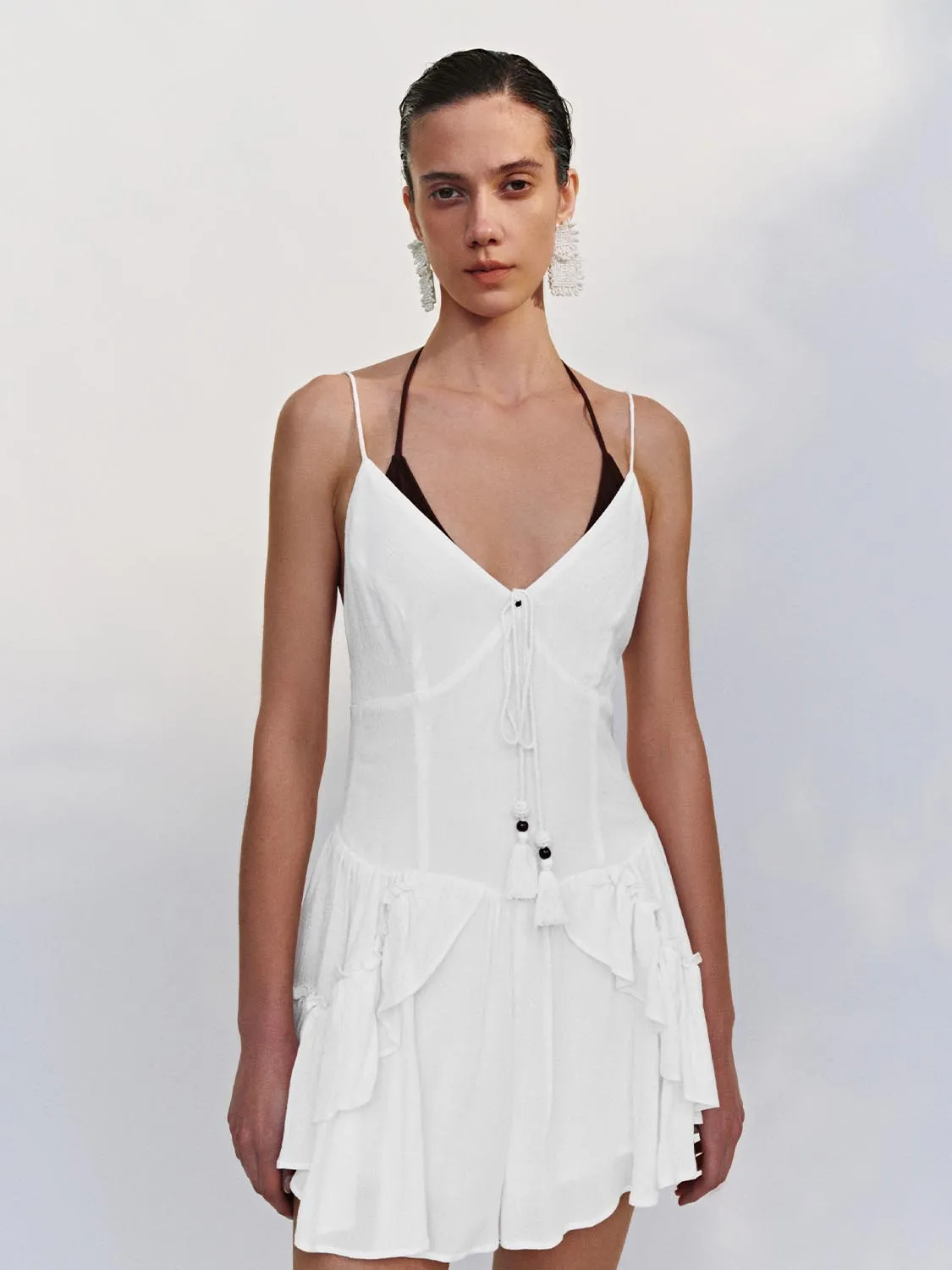 Ruffle Camisole Jumpsuits sold by Urban Revivo