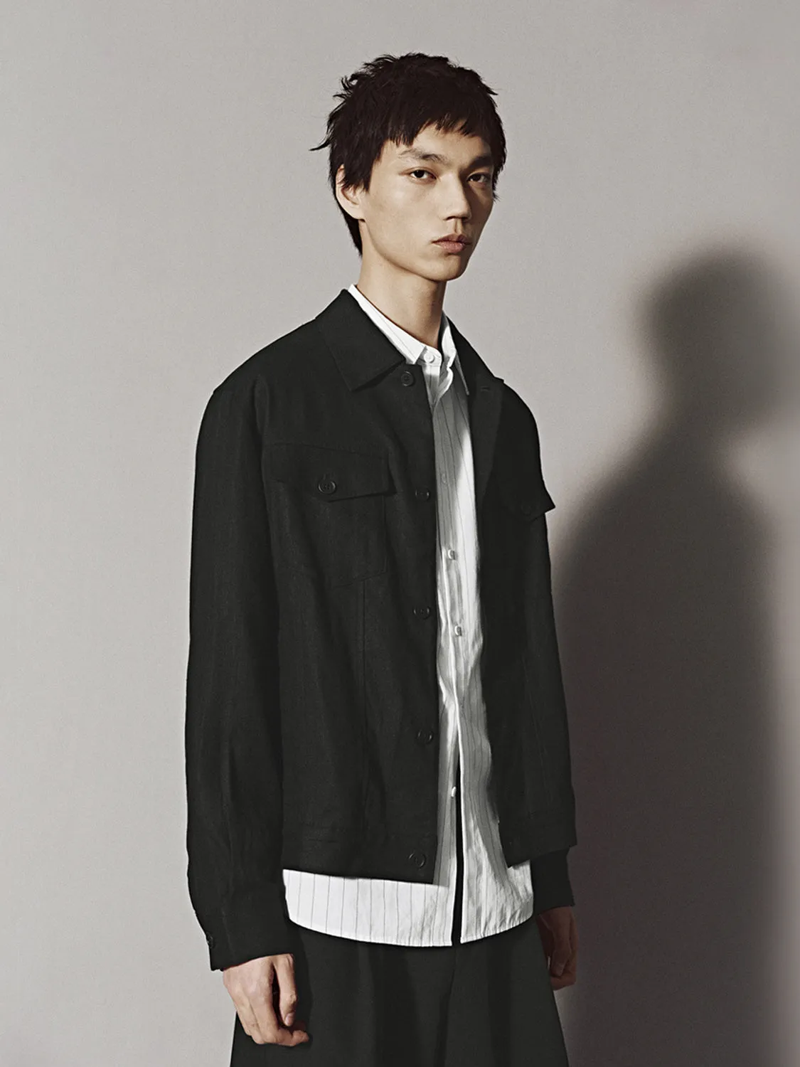 Shirt Collar Jackets sold by Urban Revivo product image thumbnail 2