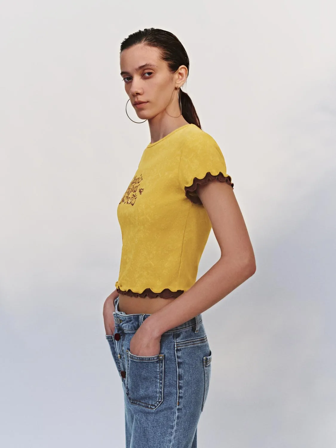 Short Sleeve T-Shirts sold by Urban Revivo product image thumbnail 2