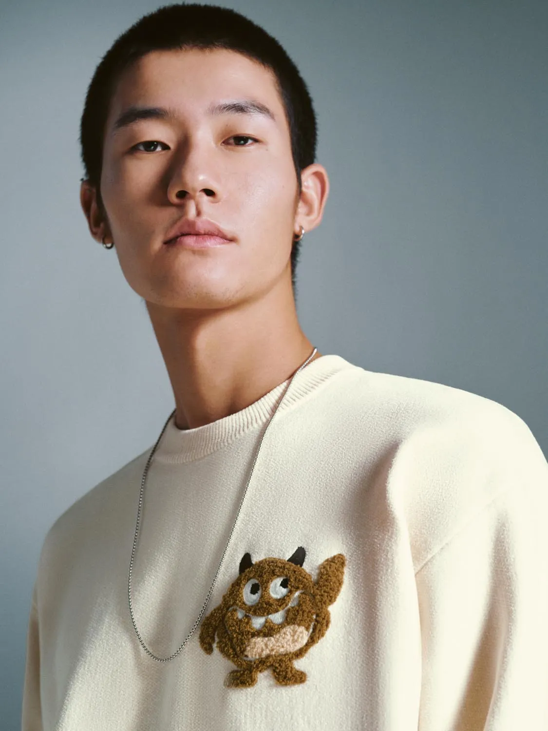 Knitted Long Sleeve T-Shirts sold by Urban Revivo product image thumbnail 3