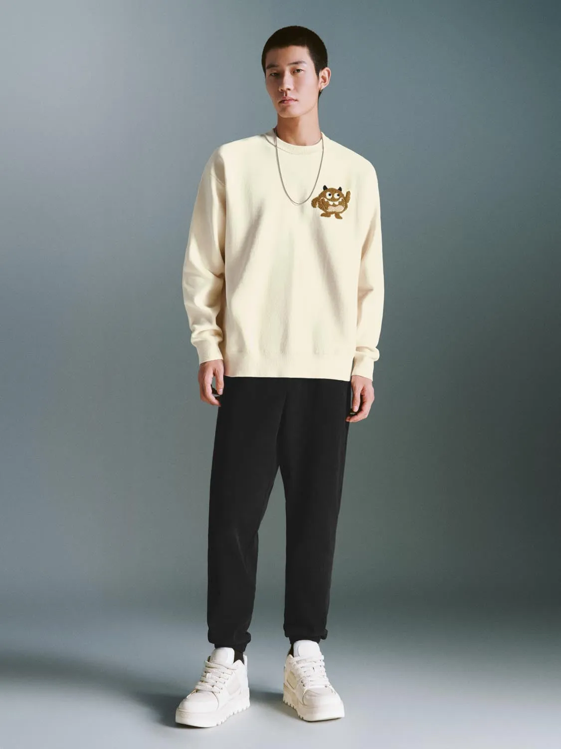 Knitted Long Sleeve T-Shirts sold by Urban Revivo product image thumbnail 5