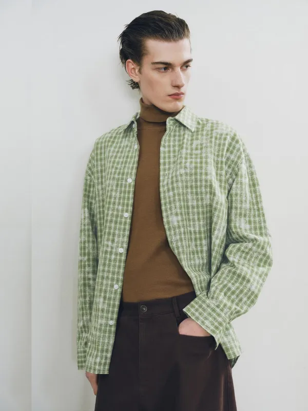 Loose Plaid Shirts sold by Urban Revivo