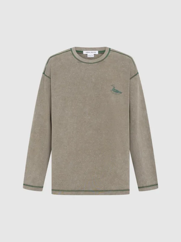 Printed Long Sleeve T-Shirts sold by Urban Revivo