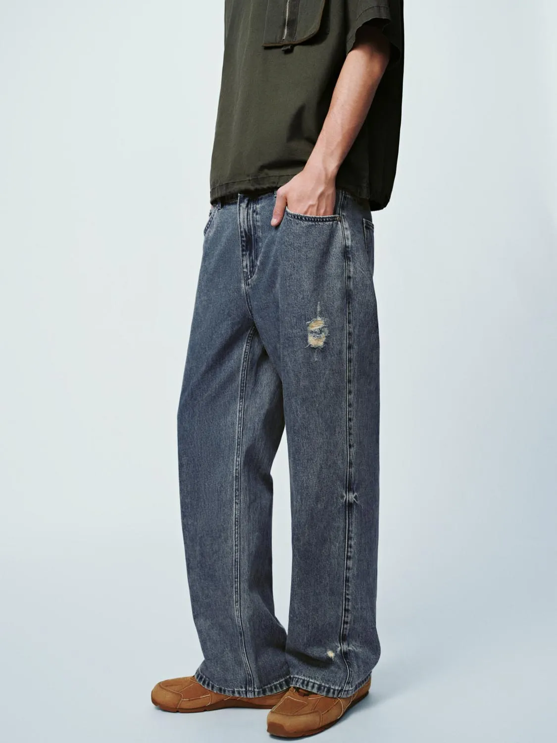 Denim Jeans sold by Urban Revivo product image thumbnail 3