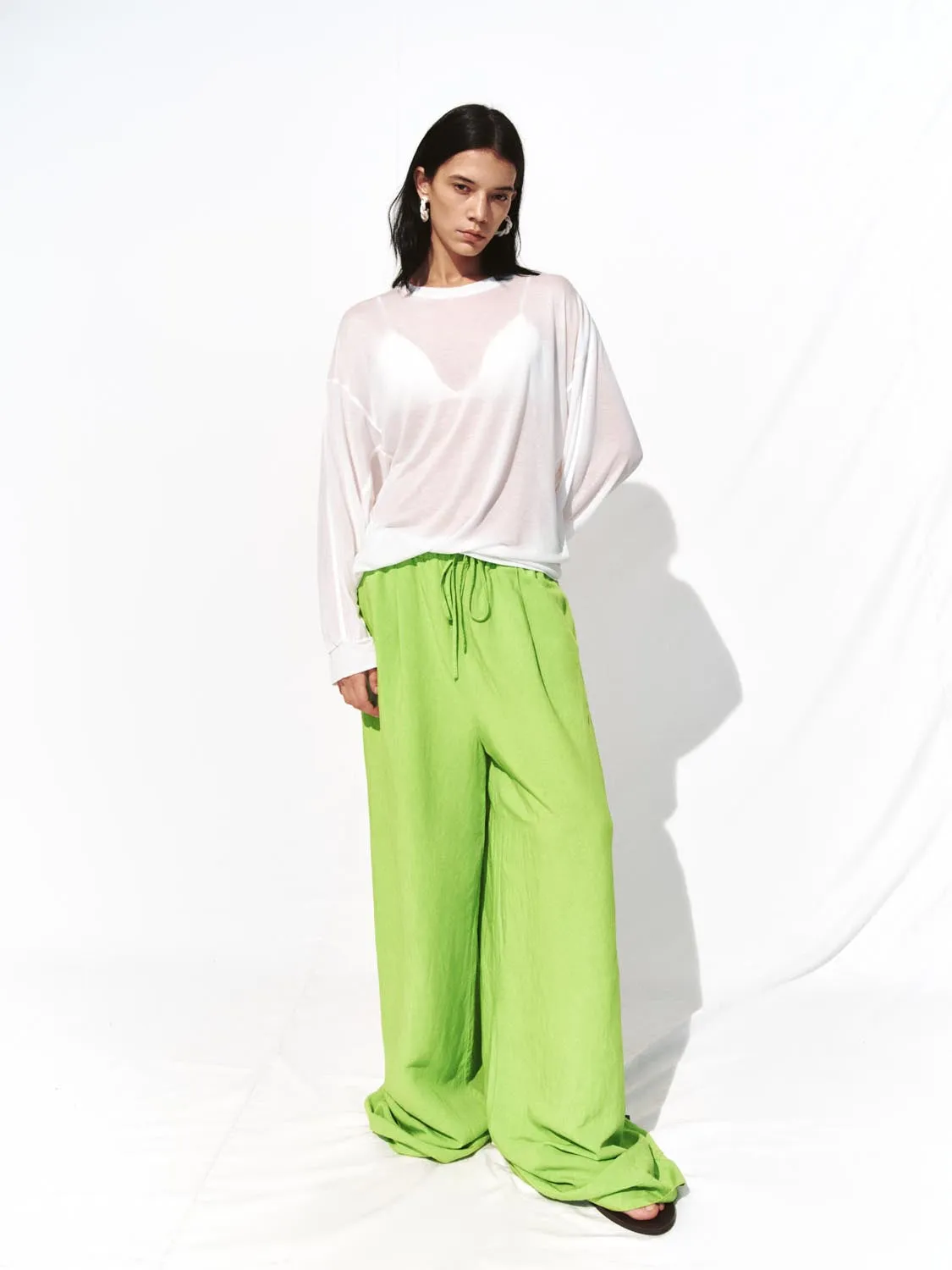 Sheer Long Sleeve T-Shirts sold by Urban Revivo product image thumbnail 4