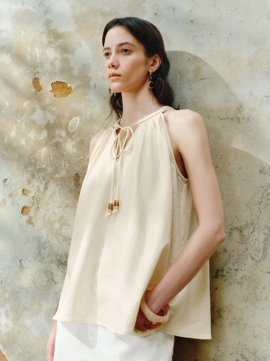 Overhead Halter Neck Blouses sold by Urban Revivo product image thumbnail 2
