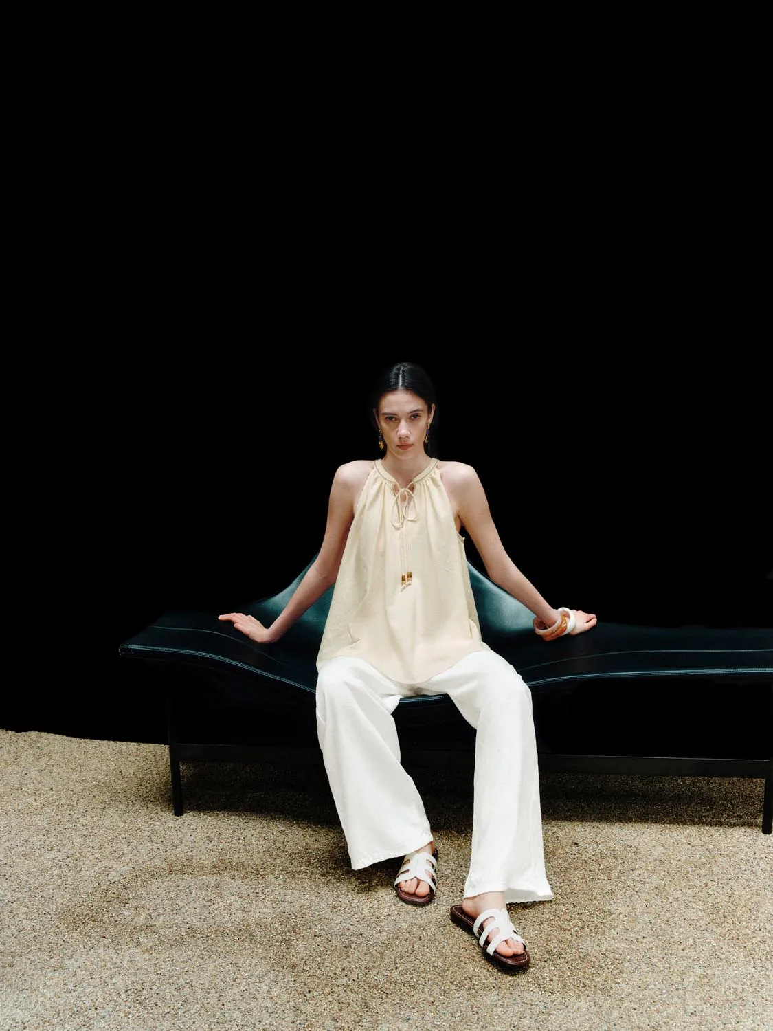 Overhead Halter Neck Blouses sold by Urban Revivo product image thumbnail 3