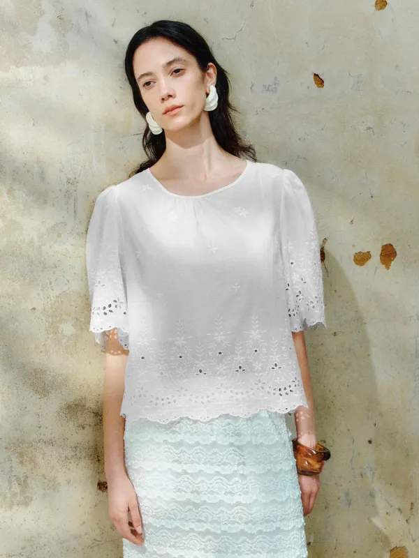 Lace Overhead Shirts sold by Urban Revivo