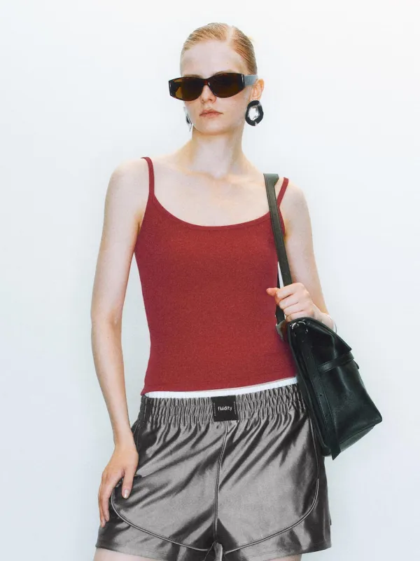 Skinny Fit Cami Tops sold by Urban Revivo