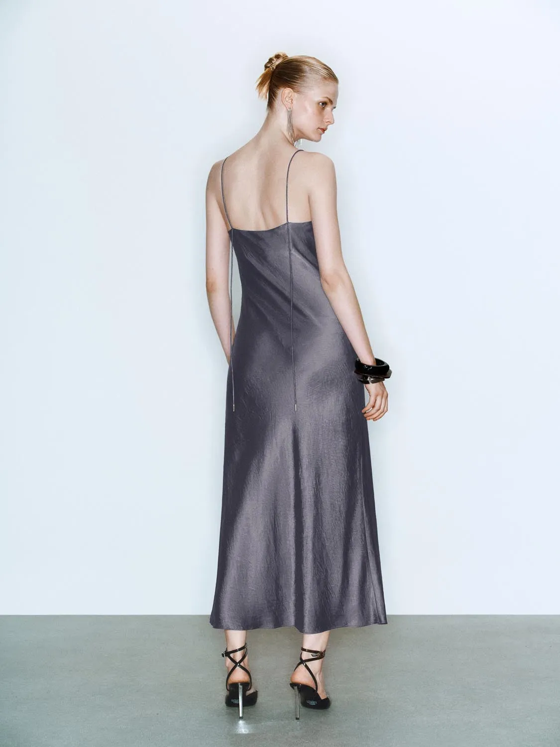 Camisole Straight Maxi Dresses sold by Urban Revivo product image thumbnail 5