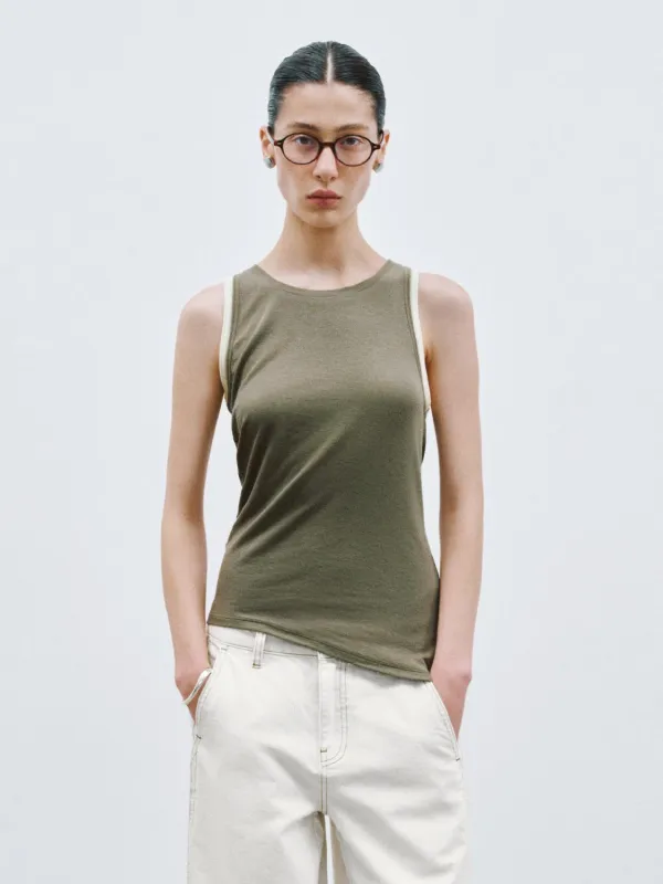 Irregular Hem Tank Tops sold by Urban Revivo