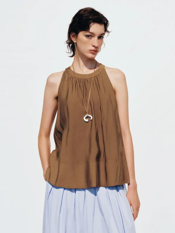 Halter Neck Overhead Shirts sold by Urban Revivo