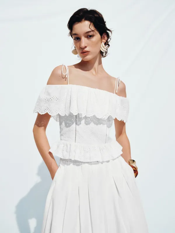 Off Shoulder Peplum Blouses sold by Urban Revivo