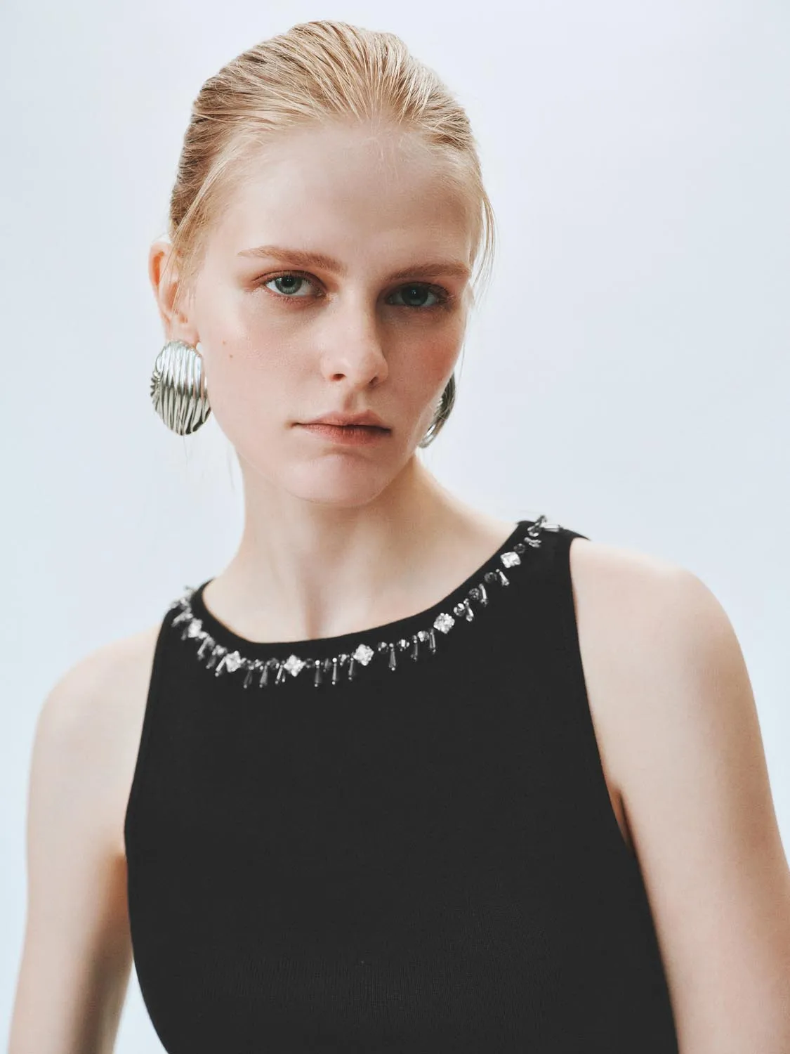 Knitted Peplum Tops sold by Urban Revivo product image thumbnail 3