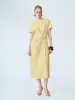 Tie Up A-Line Maxi Dresses sold by Urban Revivo