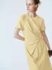 Tie Up A-Line Maxi Dresses sold by Urban Revivo