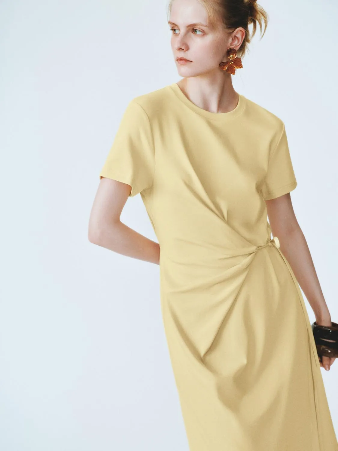 Tie Up A-Line Maxi Dresses sold by Urban Revivo product image thumbnail 2