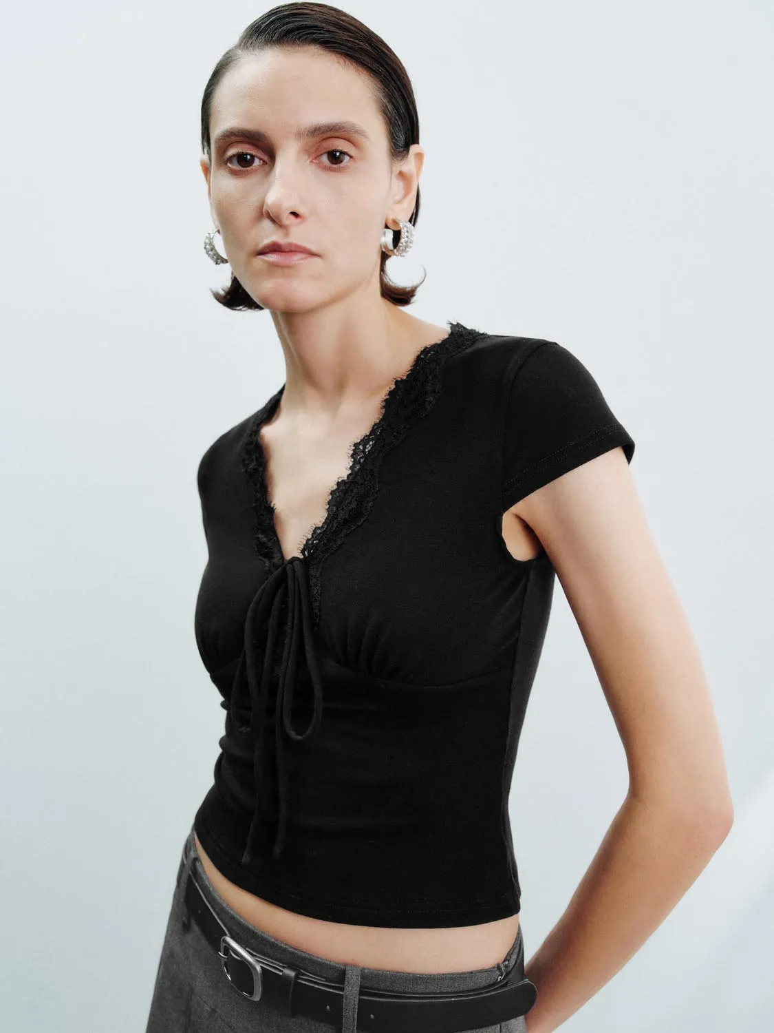 Short Sleeve T-Shirts sold by Urban Revivo product image thumbnail 3