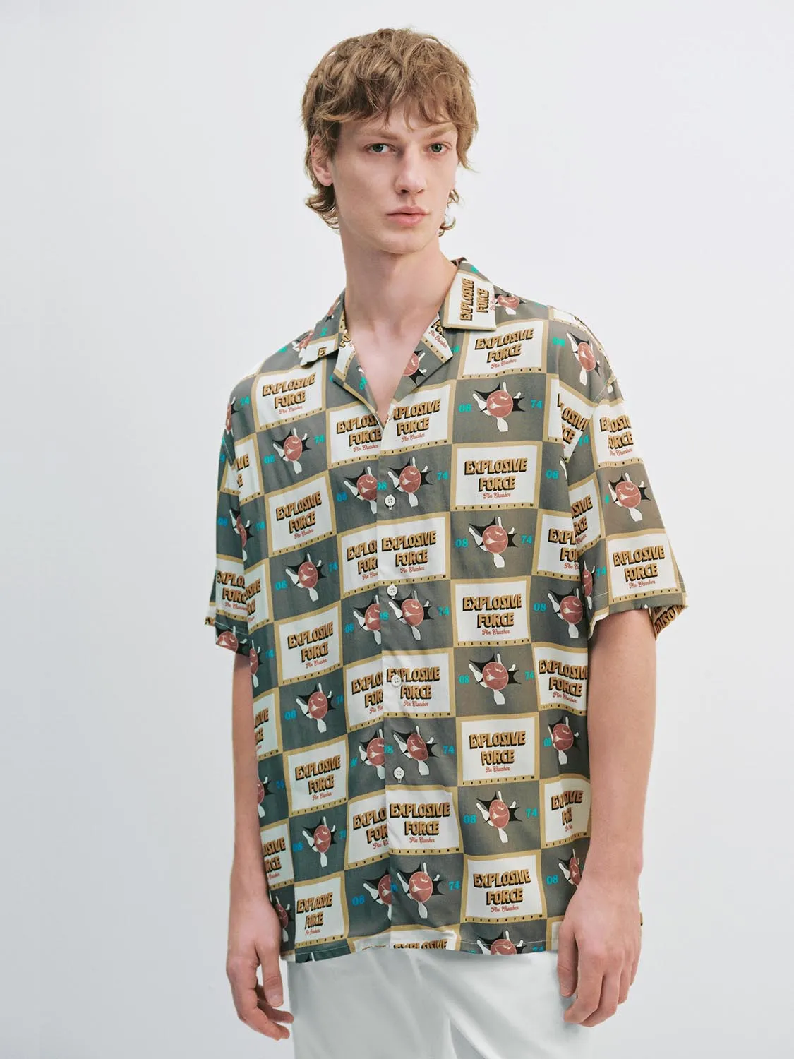 Print Short Sleeve Shirts sold by Urban Revivo